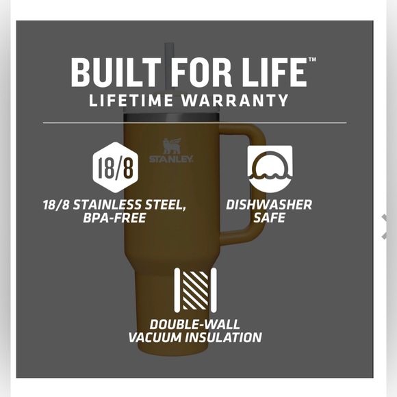 Stanley 40oz Travel Quencher cup - Yarrow NWT - Picture 4 of 13